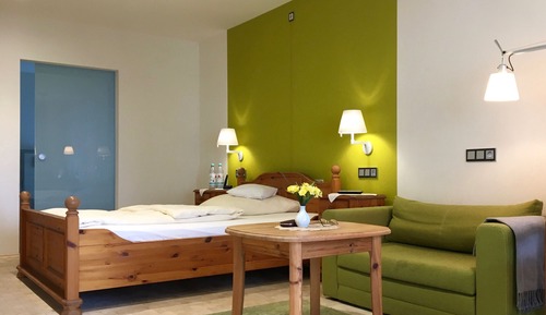 Habitación doble, accesible para personas con discapacidad, terraza