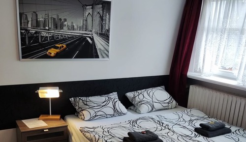 Habitación con 1 cama doble o 2 individuales