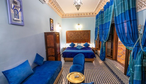 Habitación cuádruple Deluxe (Chefchaouen)