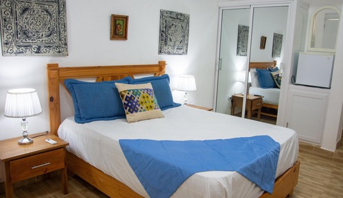 Habitación romántica, vistas a la montaña