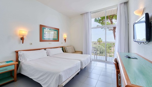 Habitación doble, balcón