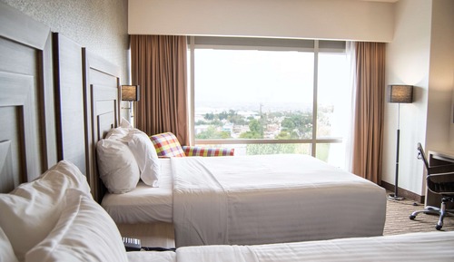 Habitación, 2 camas de matrimonio