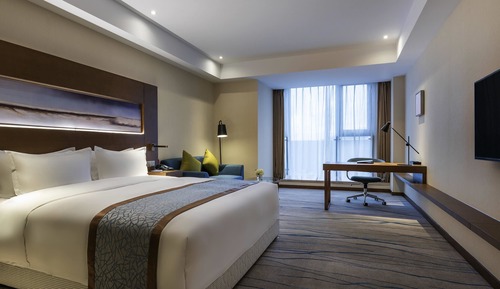 Habitación superior, 1 cama de matrimonio grande
