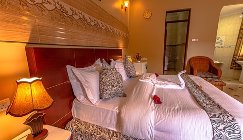 Habitación Deluxe doble, vistas al jardín