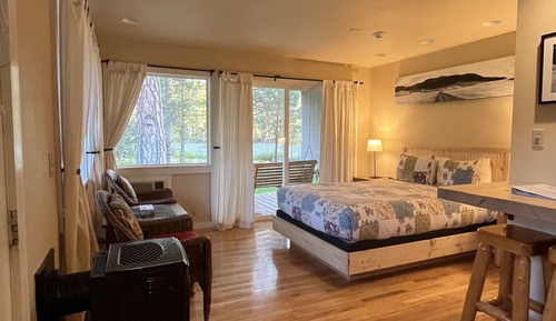 Habitación Deluxe, 1 cama de matrimonio, cocina, vistas al río