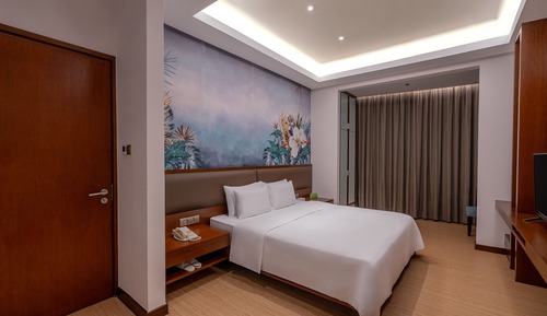 Suite, 1 cama de matrimonio grande, vistas a la ciudad