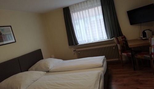 Habitación estándar doble, baño privado