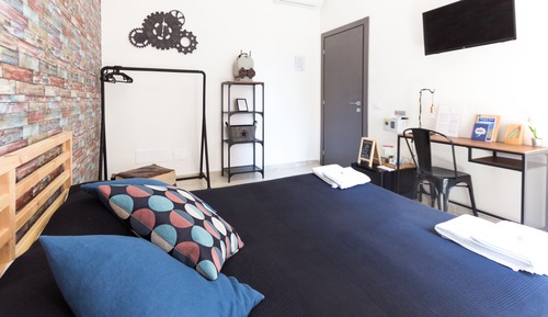 Habitación de diseño, 1 cama de matrimonio