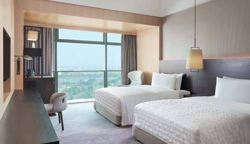 Habitación ejecutiva, 2 camas individuales, vistas a la ciudad