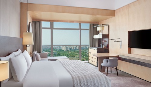 Habitación ejecutiva, 1 cama de matrimonio grande, vistas a la ciudad