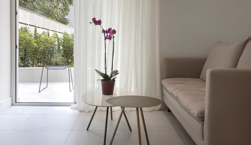 Suite, vistas al jardín
