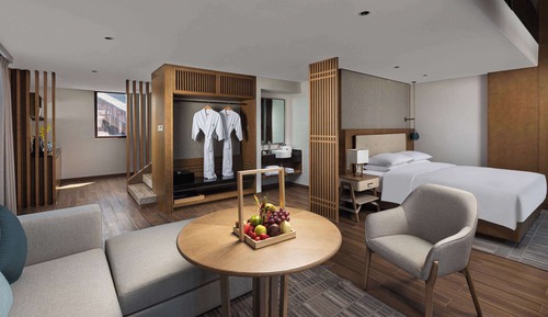 Suite superior, varias camas, no fumadores, vistas al mar