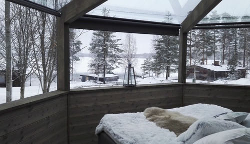 Suite panorámica (All Sky Aurora Glass Igloo)