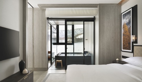 Suite Deluxe, 1 cama de matrimonio grande (Private Onsen)