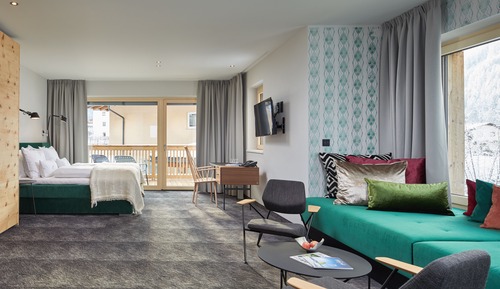 Suite panorámica, balcón