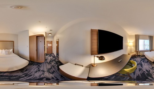 Habitación, 2 camas de matrimonio (Hearing Accessible)