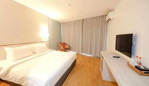 Habitación Deluxe doble, 1 cama de matrimonio grande, no fumadores