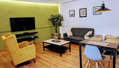 Apt 6, 2 habitaciones, 3 camas, 1.5 baños