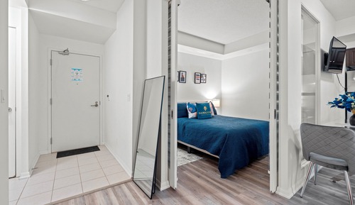 Apartamento de diseño, 1 habitación, vistas a la ciudad