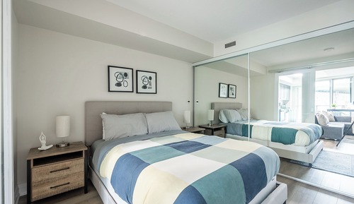 Apartamento ejecutivo, 1 habitación, balcón, vistas a la ciudad