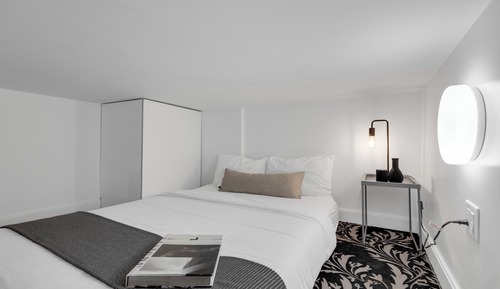 Apartamento Premium, varias camas, vistas a la ciudad, entresuelo (The Main 201)
