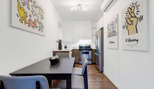Apartamento Deluxe, 1 habitación, patio, vistas a la ciudad (Mont-Royal 302)