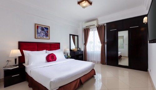 Habitación Deluxe con 1 cama doble o 2 individuales, vistas a la ciudad