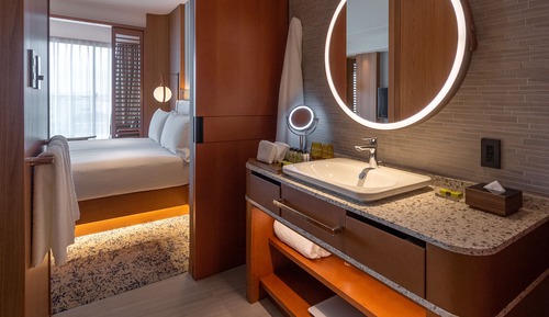 Habitación clásica, 1 cama de matrimonio grande (Minatomirai View)