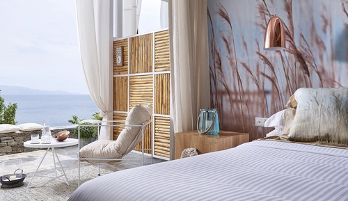 Habitación Deluxe doble, vistas al mar, planta baja