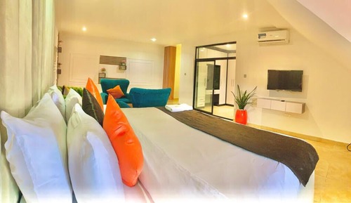 Habitación presidencial con 2 camas individuales