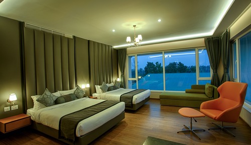 Habitación cuádruple de lujo
