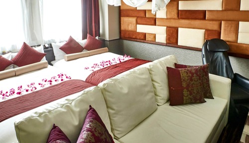 Habitación con 2 camas individuales