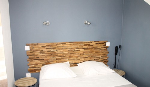 Habitación estándar doble, baño privado, vistas al jardín
