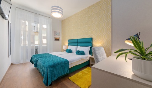 Habitación Deluxe con 1 cama doble o 2 individuales, vistas a la ciudad