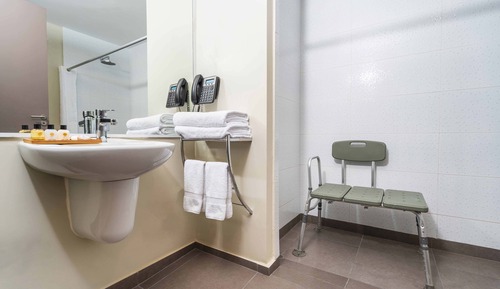Habitación superior, 1 cama de matrimonio grande, accesible para personas con discapacidad