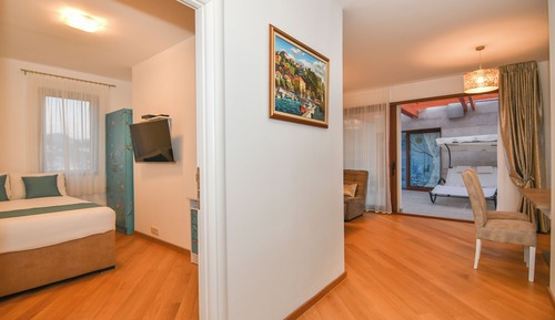 Apartamento Deluxe, 2 habitaciones, bañera de hidromasaje, vistas al mar