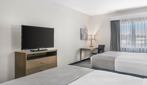 Habitación estándar, 2 camas de matrimonio, no fumadores, frigorífico
