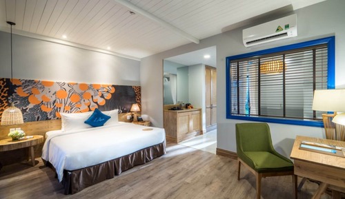 Habitación Deluxe doble, vistas al jardín