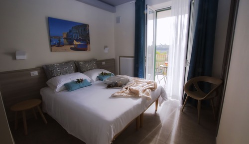 Habitación doble, terraza