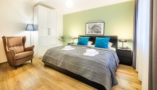Suite, 1 habitación, balcón (50m2)