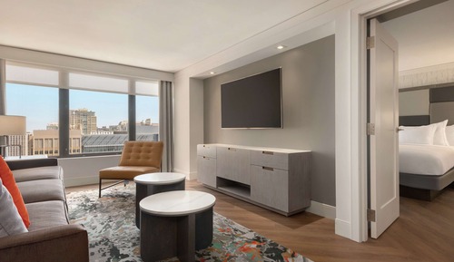 Suite, 1 habitación, accesible para personas con discapacidad, en esquina