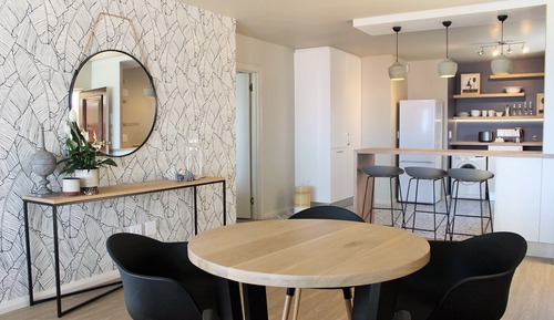 Apartamento de diseño, 1 habitación, no fumadores, vistas parciales al mar