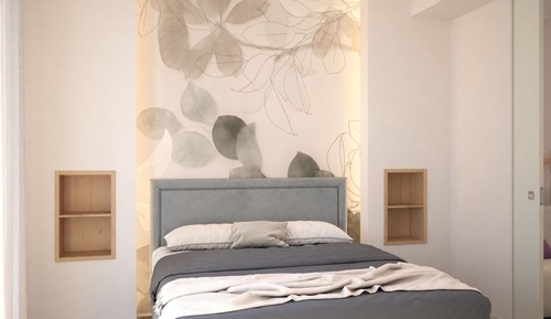 Suite estudio, vistas parciales al mar