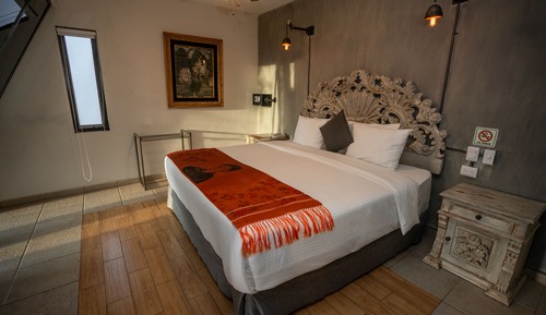 Suite estudio superior, terraza