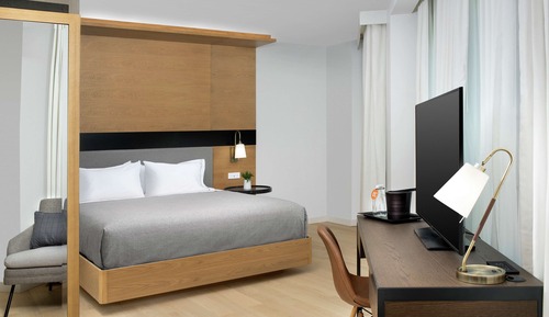 Habitación, 1 cama de matrimonio grande, accesible para personas con discapacidad