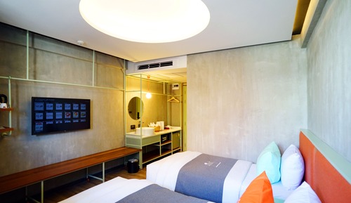 Habitación superior con 2 camas individuales