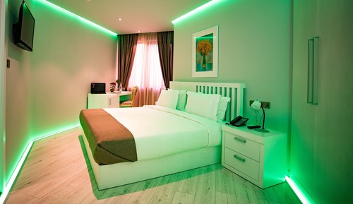 Habitación con 1 cama doble o 2 individuales