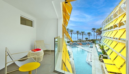 Habitación, 1 cama de matrimonio grande, no fumadores, vistas al mar (Balcony)