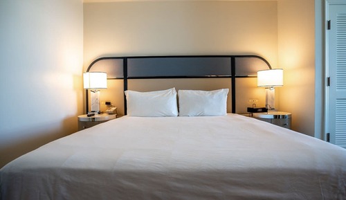Suite junior, 1 cama de matrimonio grande con sofá cama, balcón, vistas al complejo turístico