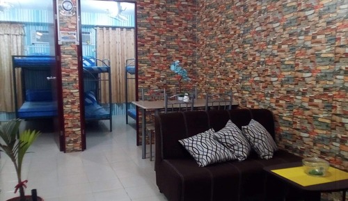 Habitación familiar doble, 2 habitaciones, no fumadores, vistas al puerto